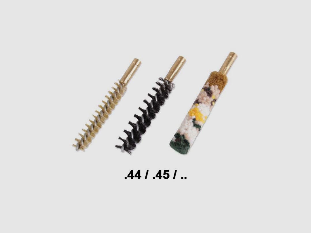 Set aus 3 Reinigungsbürsten Kaliber .44 / .45