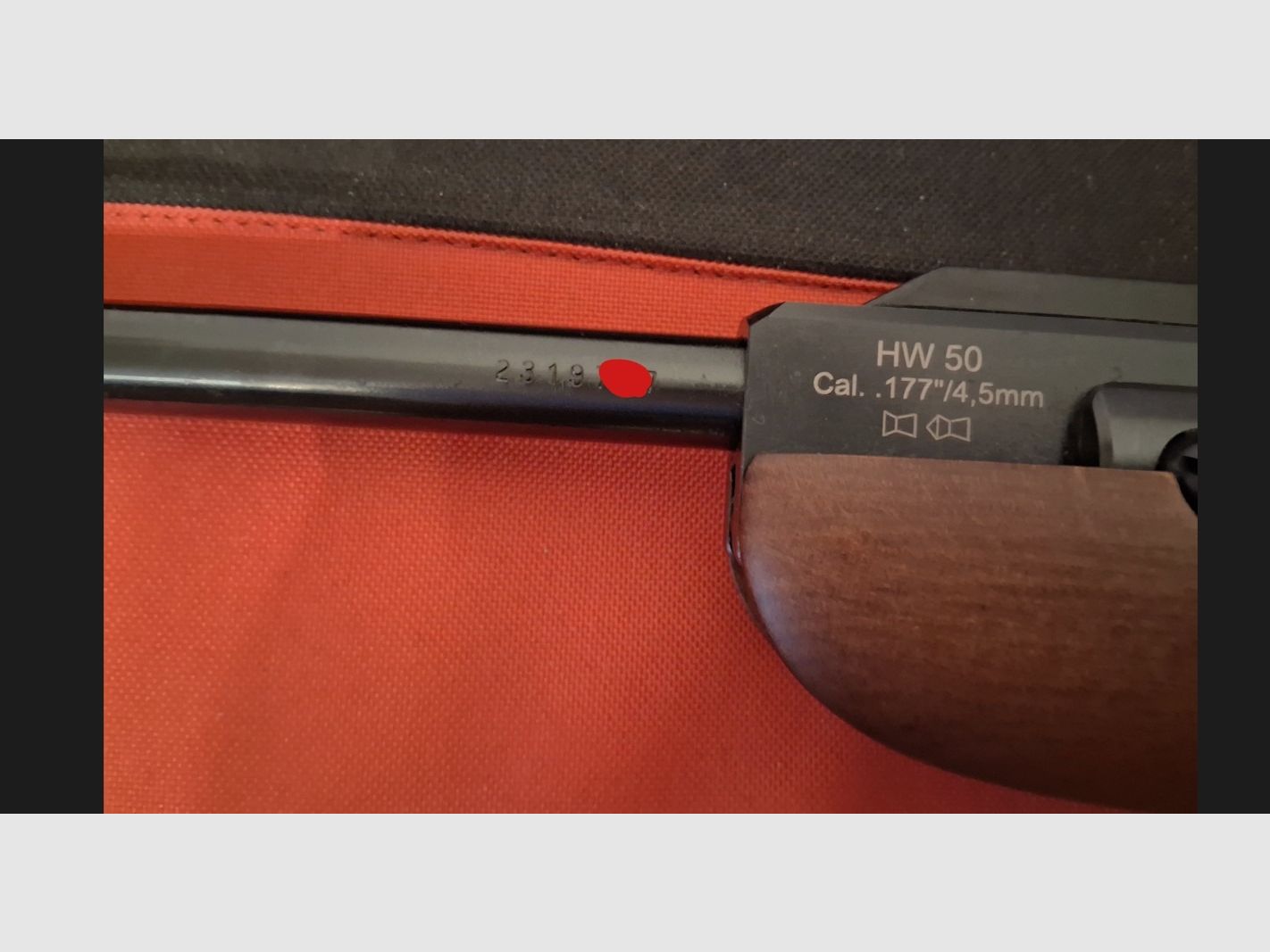 Weihrauch HW 50 S neuwertig (HW50S)