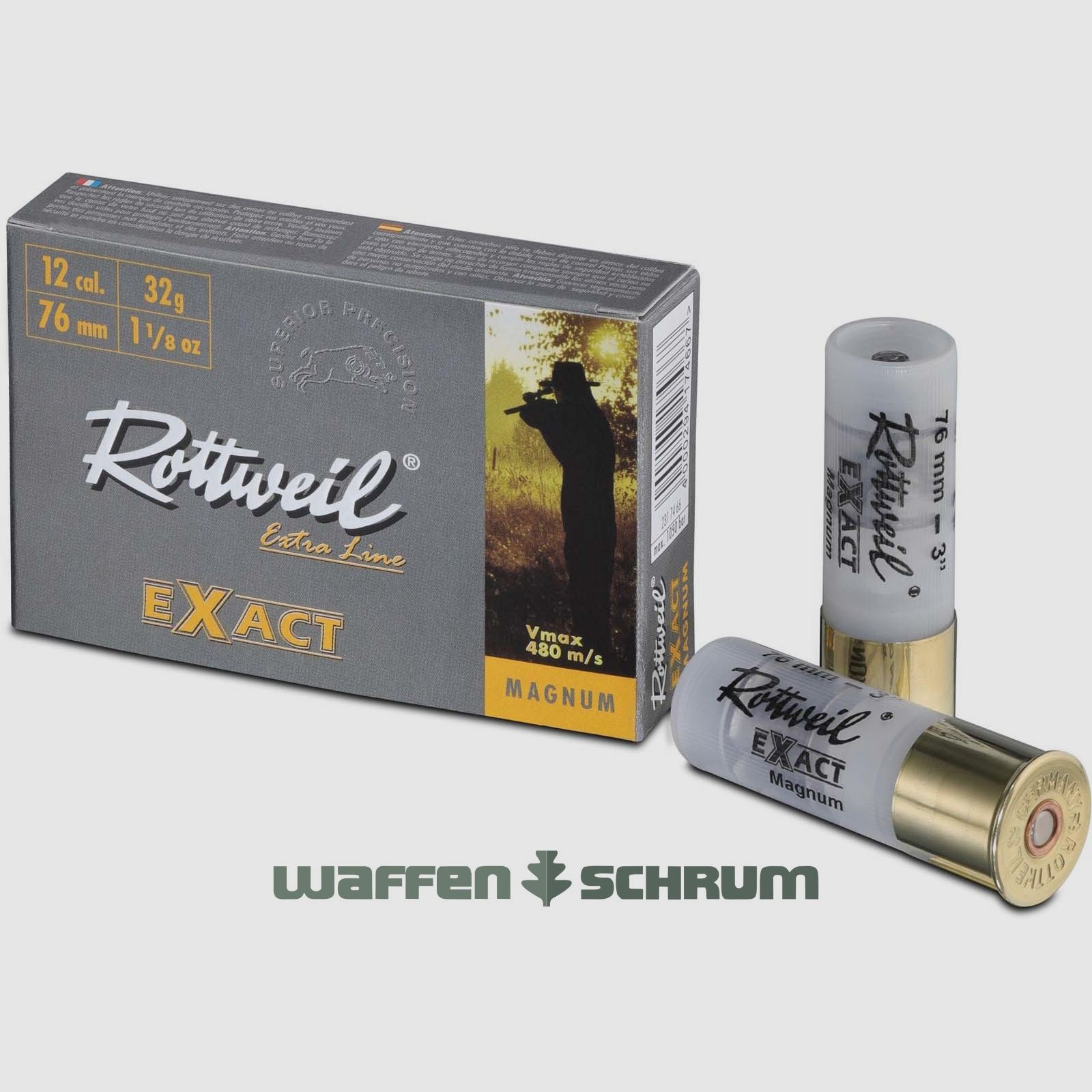 Rottweil EXACT Magnum 12/76 32g