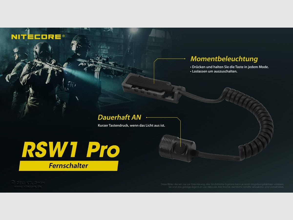 Nitecore RSW1 Pro interrupteur déporté, image 3 sur 6