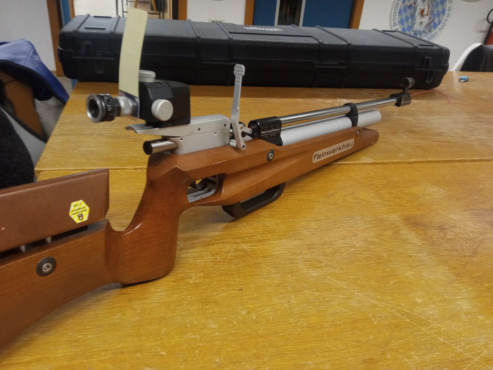 Used air rifle FWB 700 wood.