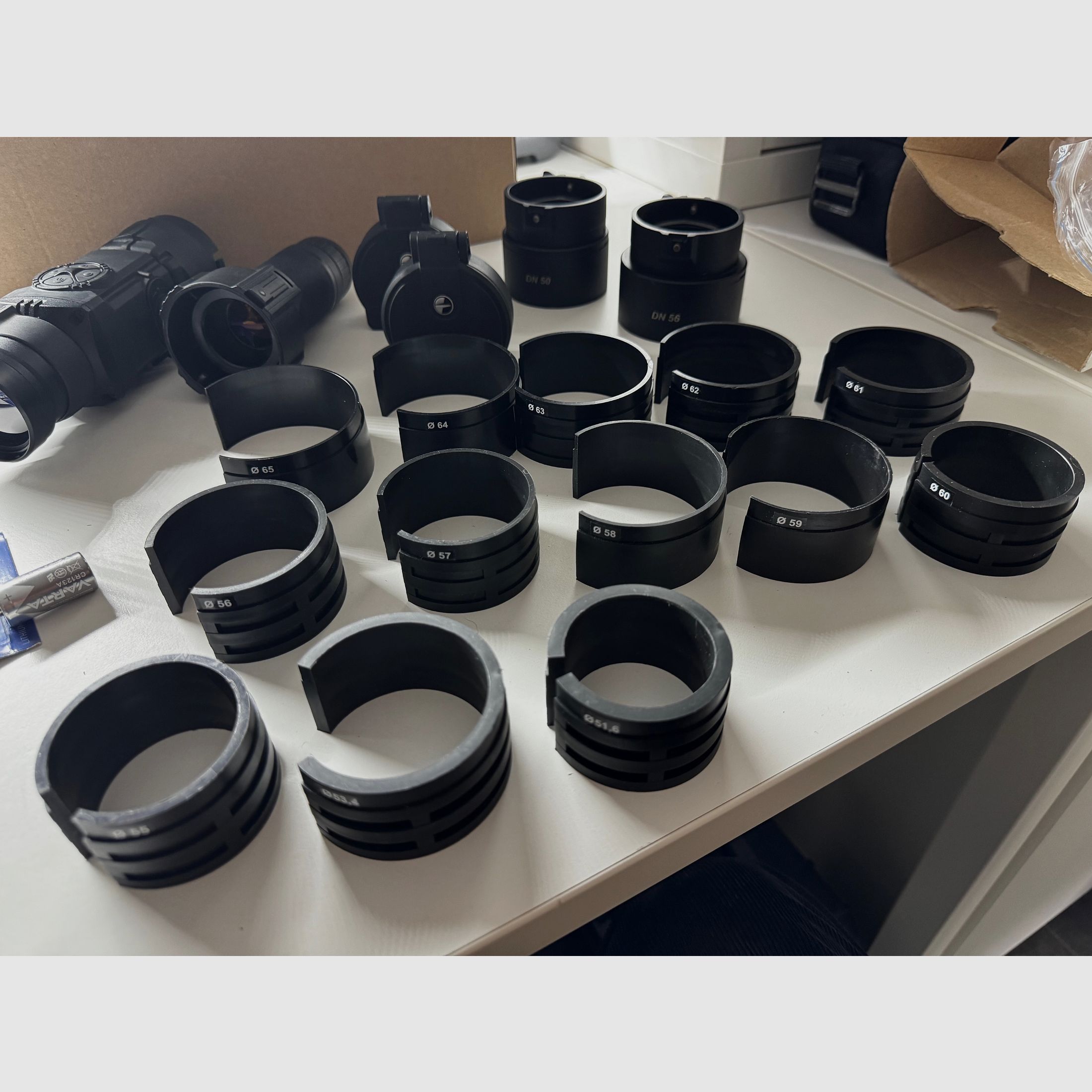 Pulsar core  FXQ55BW Neuwertig inkl 2 Montageadapter und Zubehör 