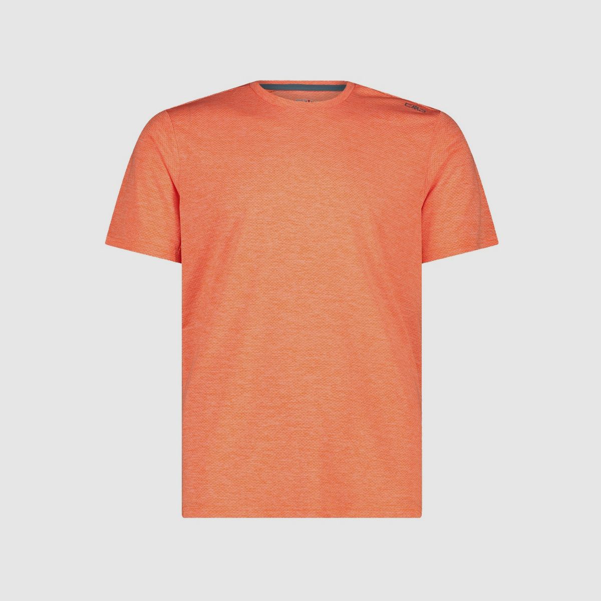 CMP Herren-T-Shirt aus Light Melange Jersey Flame