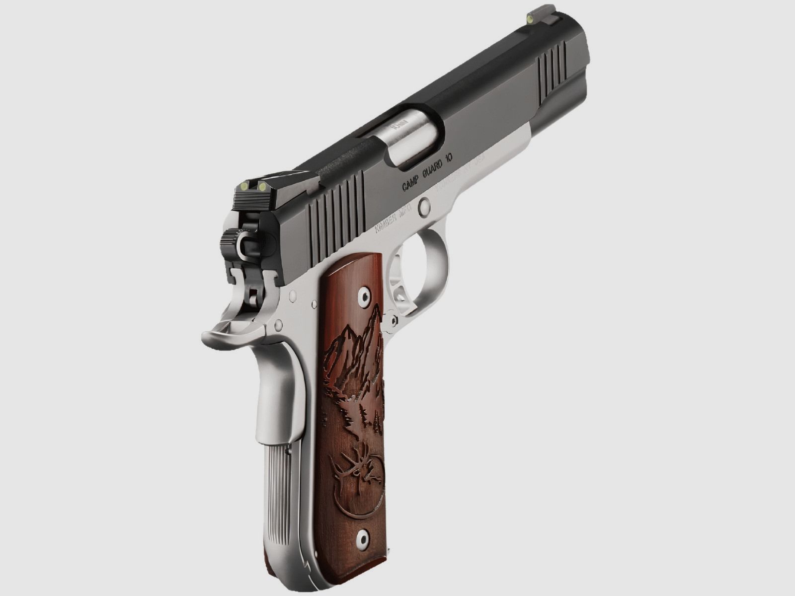 Kimber Camp Guard 10 NS 5" Black/Silver - 3000233, zdjęcie 4 z 9