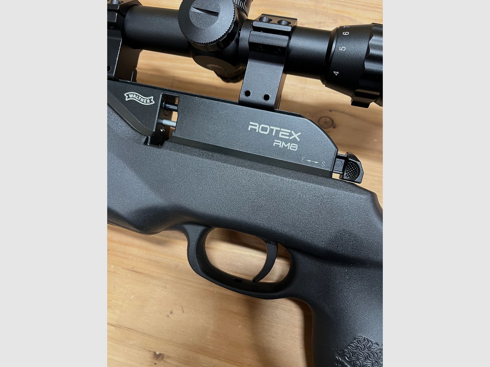Walther Rotex mit Quickfilladapter / Neuwertig 
