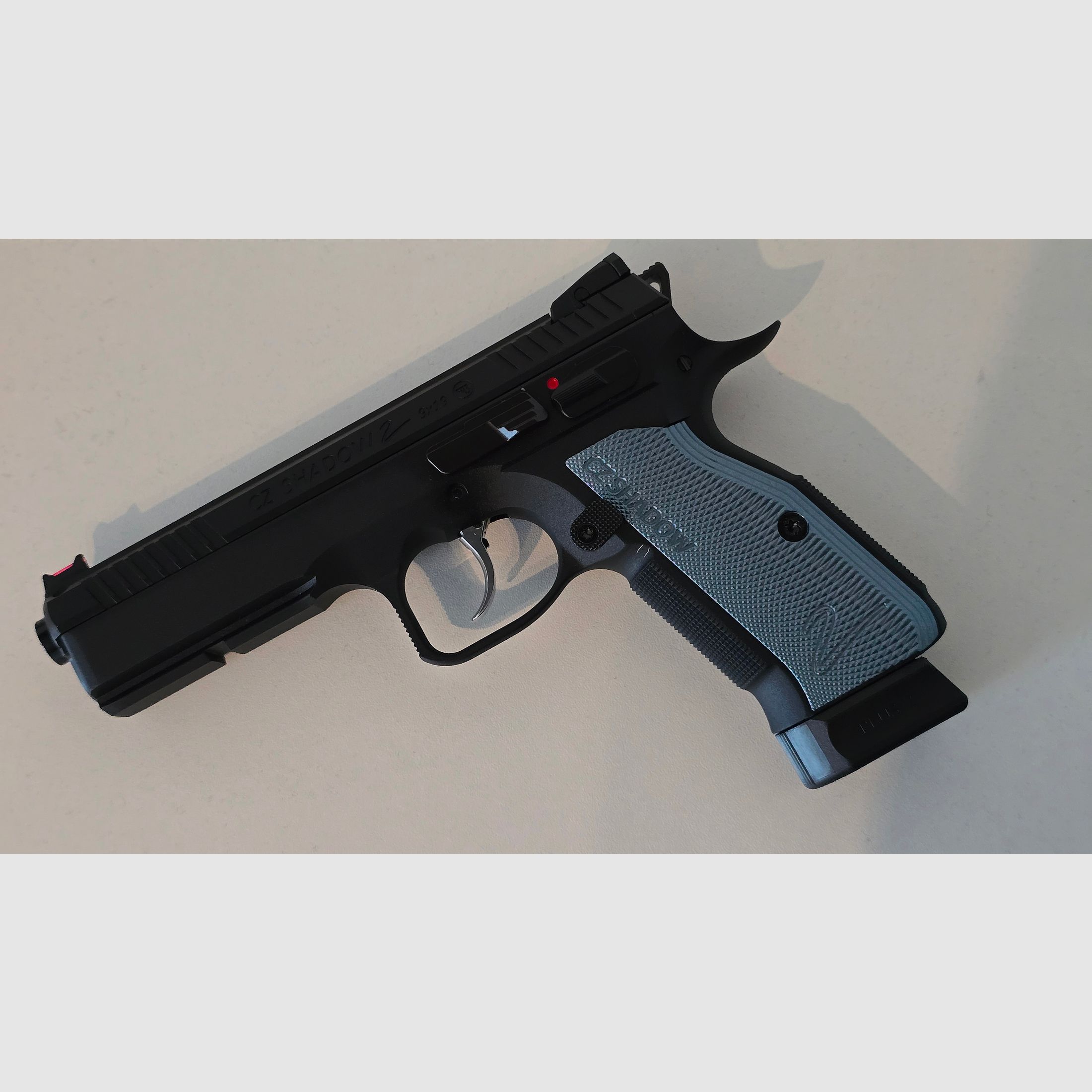 CZ Shadow 2 CO2 Luftpistole Kal. 4,5 mm BB Vollmetall Blowback schwarz