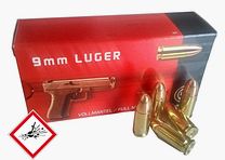 Geco Pistolenpatrone 9mm Luger VM 124gr