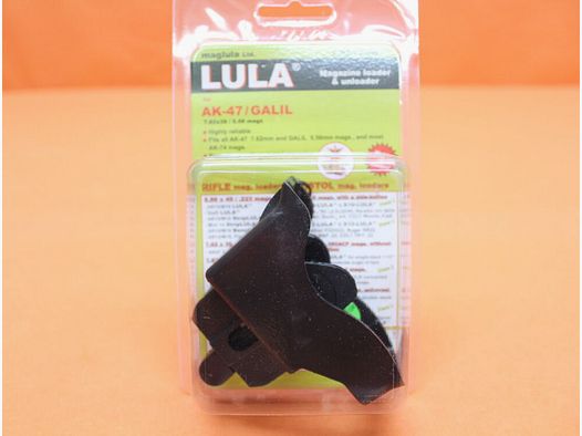 Maglula Maglula LULA (LU12B): Ładowarka/rozładowywacz magazynków do AK-47/AKM/Galil 7,62x39/.223Rem BLK
