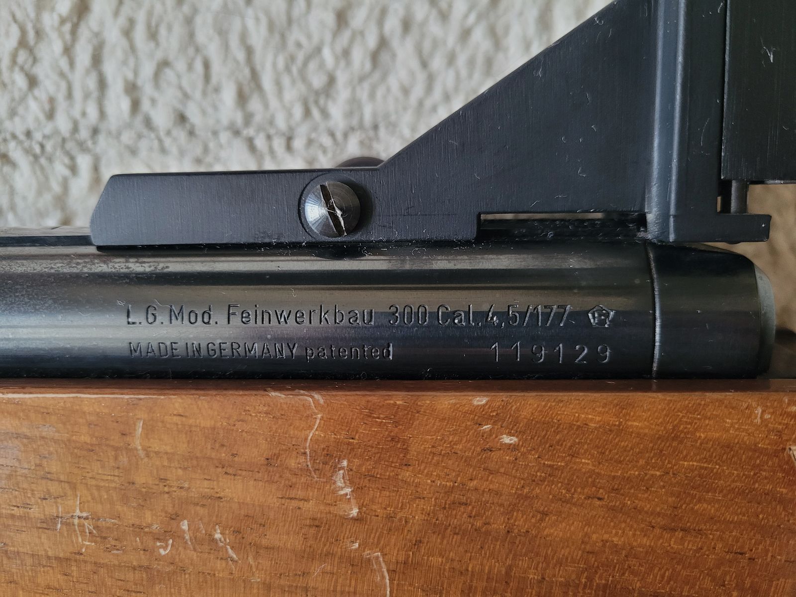 Feinwerkbau 300, Match-Luftgewehr Kal. 4,5mm (.177) guter Zustand , Bild 4 von 8