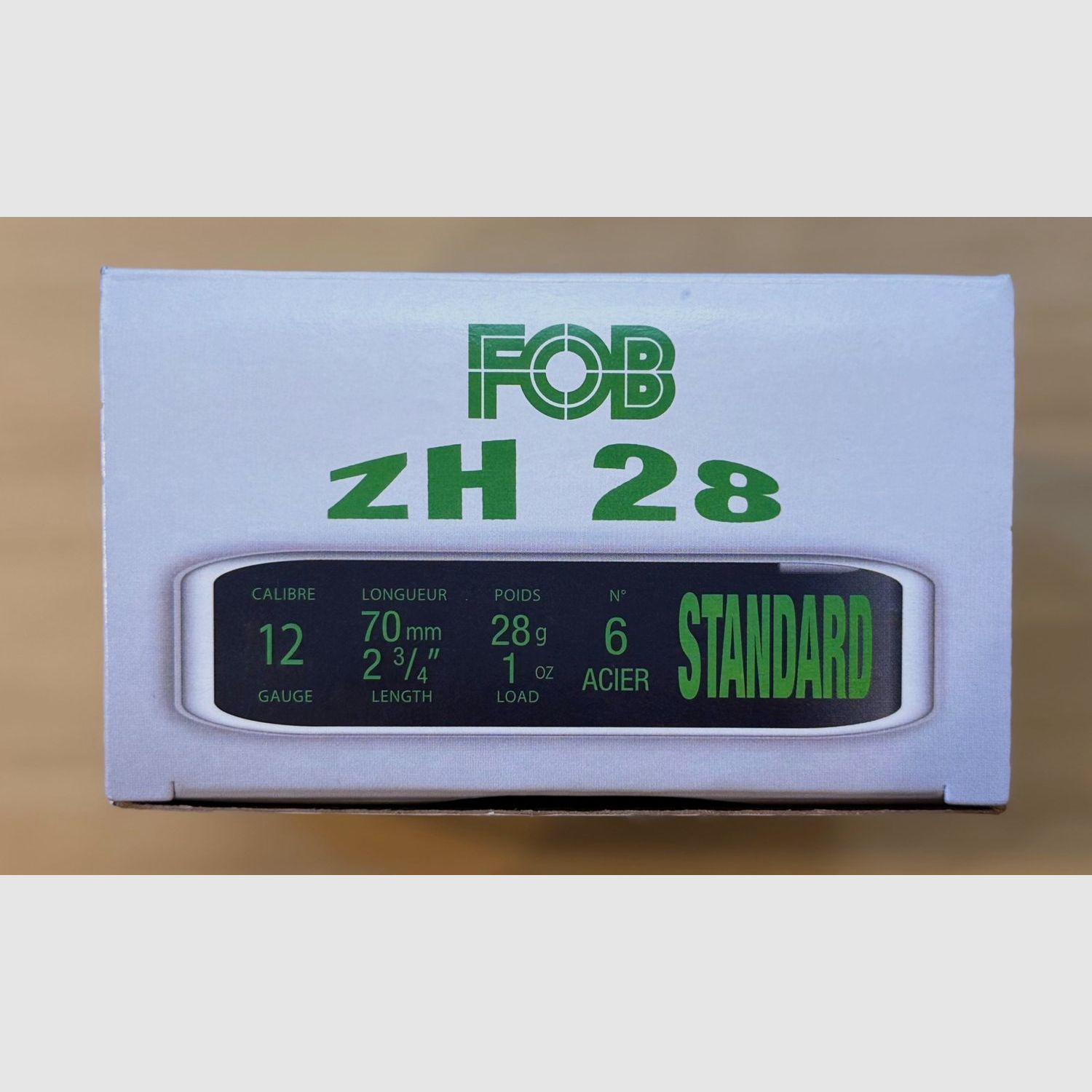 FOB ZH 28- 12/70 - 28g - No. 6 (2.75mm) - Steel