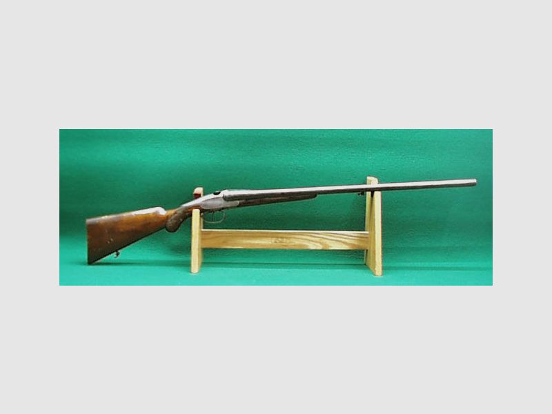 Charlin double-barrel shotgun, sliding lock