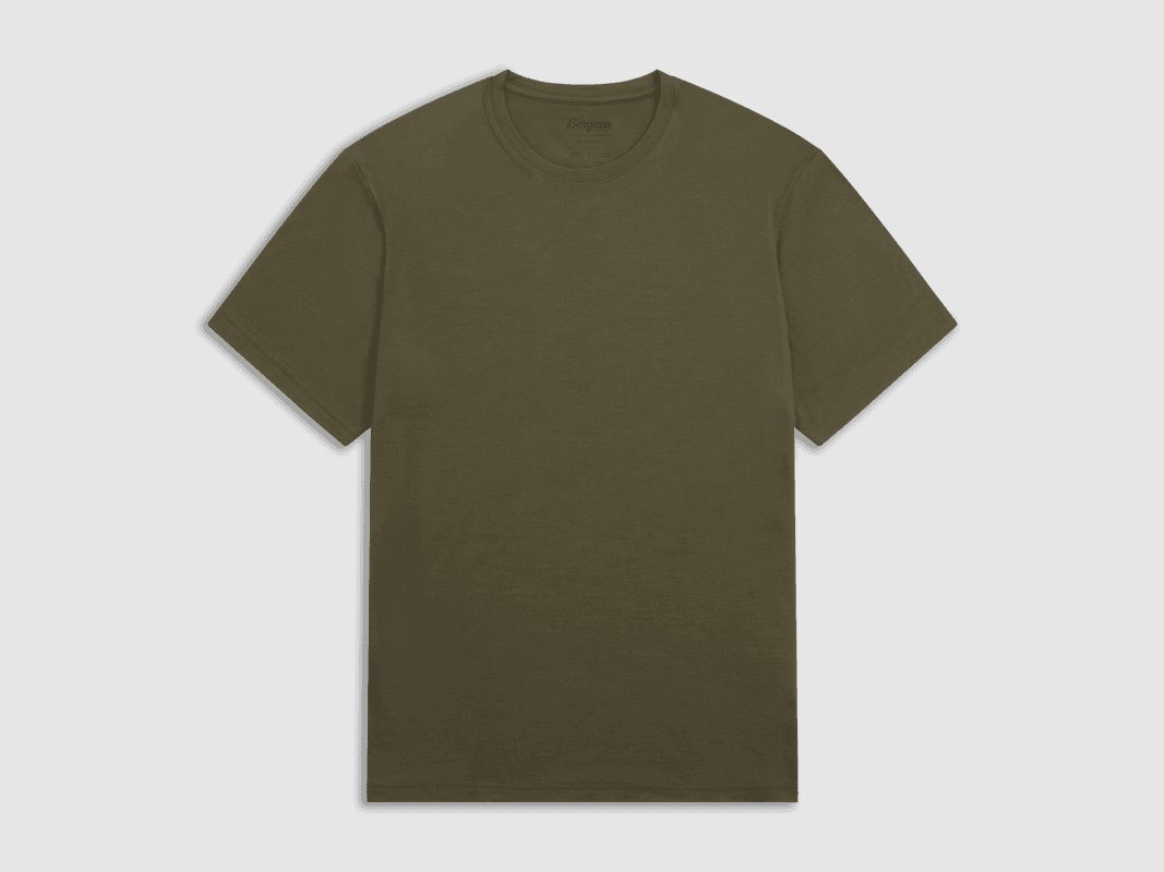 Bergans Merino Light Tee Heren Pine Forest S