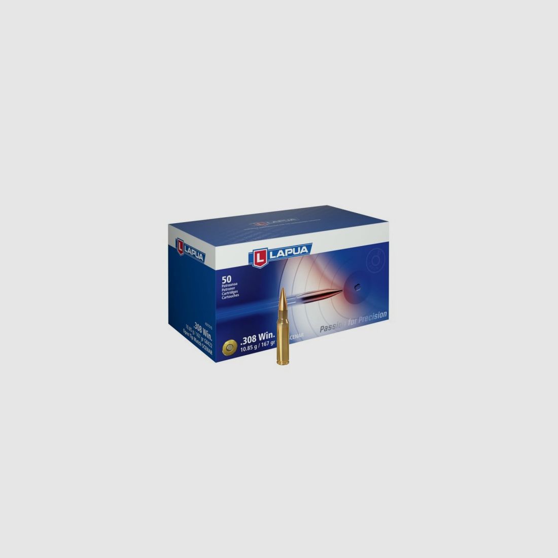 Lapua HPBT Scenar 167grn .308Win (50 Stk.)