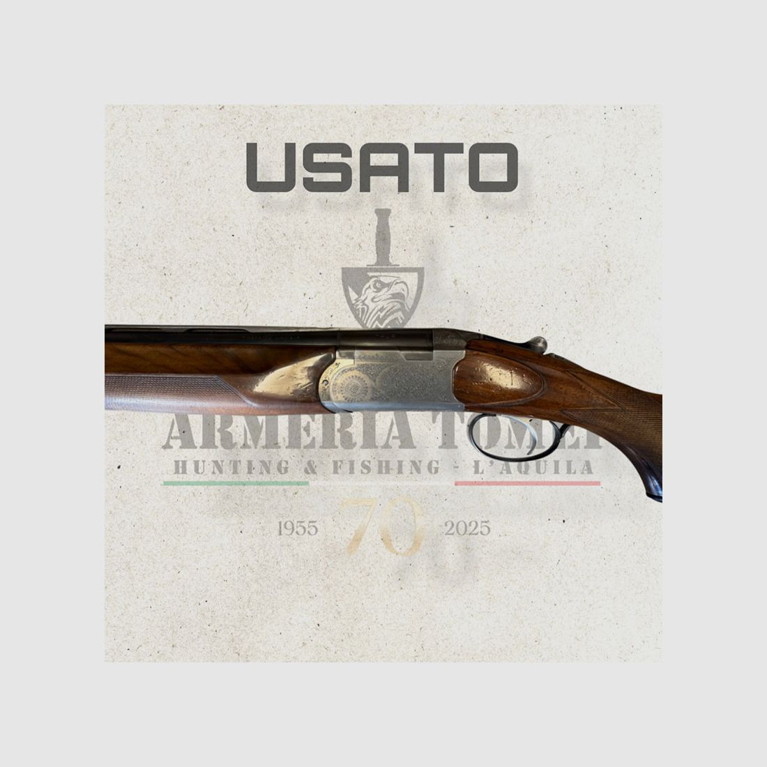 USATO – FUCILE SOVRAPPOSTO – BERETTA MOD. S 57 E | TRAP | cal. 12, immagine 6 di 7