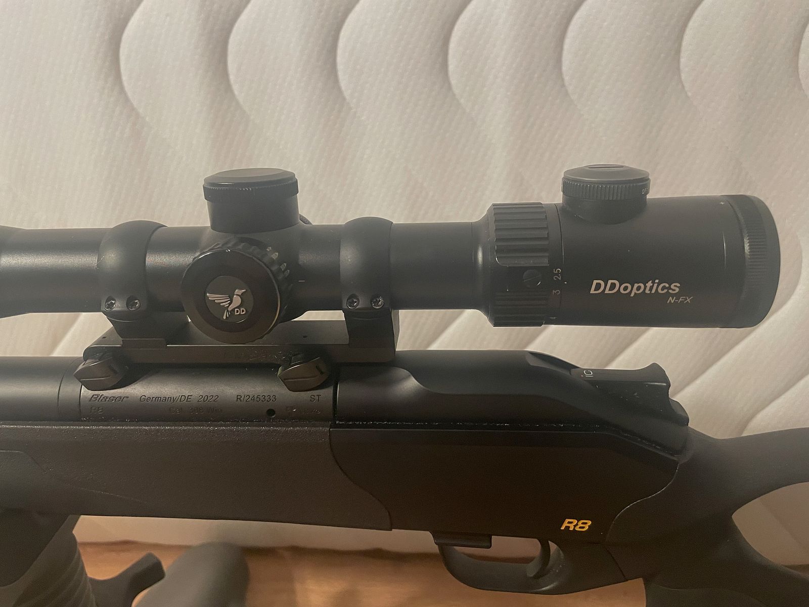 Blaser R8 Ultimate Silence complete package including riflescope and thermal imaging