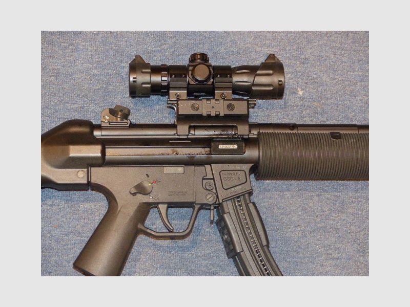 Sammlerstück SLB - GSG5 cal. 22l.r. mit Optik, Bild 3 von 4