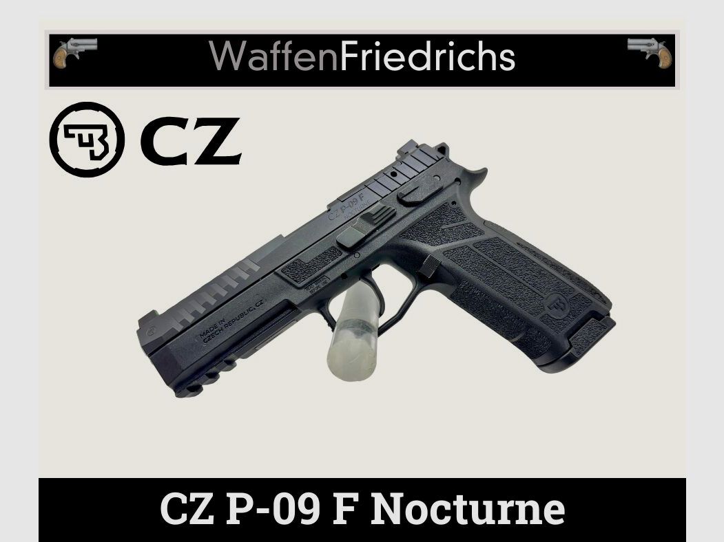 CZ P-09 F Nocturne - Waffen Friedrichs, Bild 1 von 10