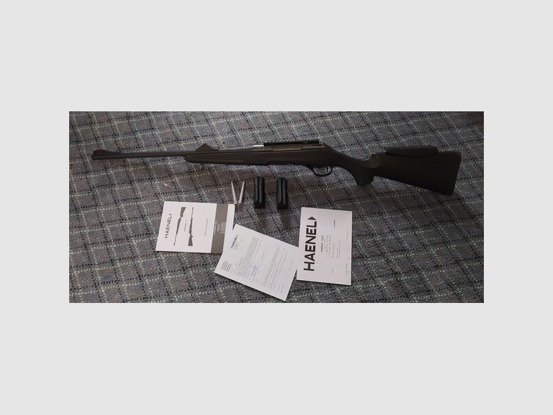 Haenel Jaeger 10 9,3x62 56cm Lauf, viel Zubehör und Extras