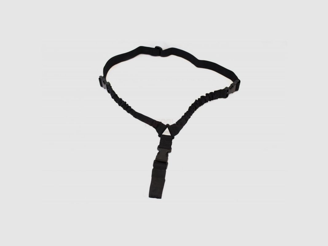 1-Punkt Bungee-Gurt 1000 Schwarz - A69966