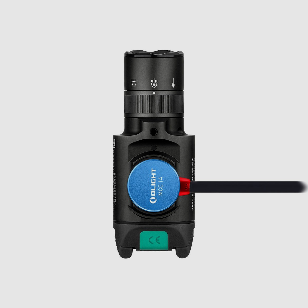 Olight Baldr Pro R Waffenlampe Schwarz, Bild 4 von 6
