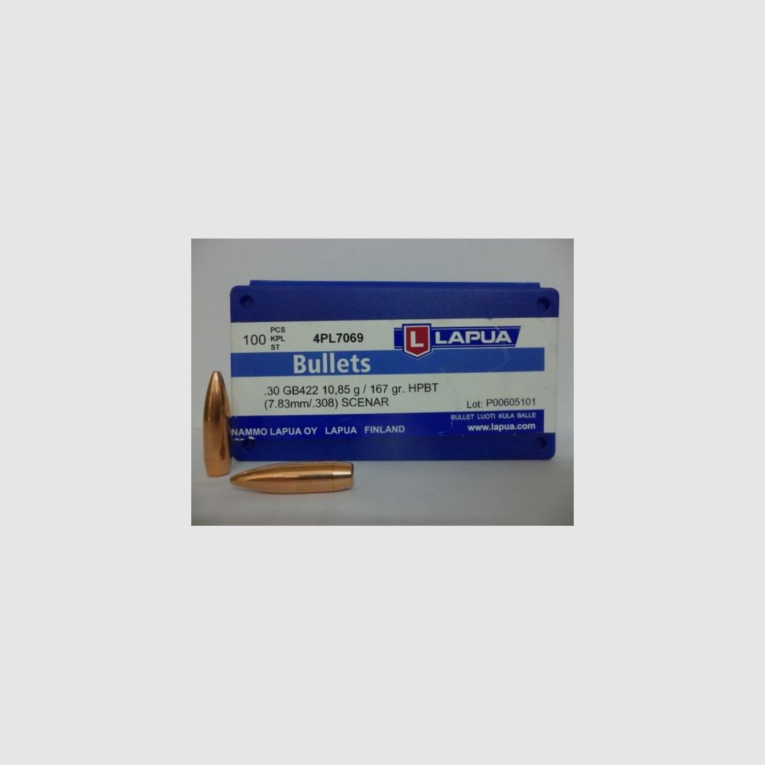 LAPUA BALAS .30 167GR SCENAR, imagen 1 de 4