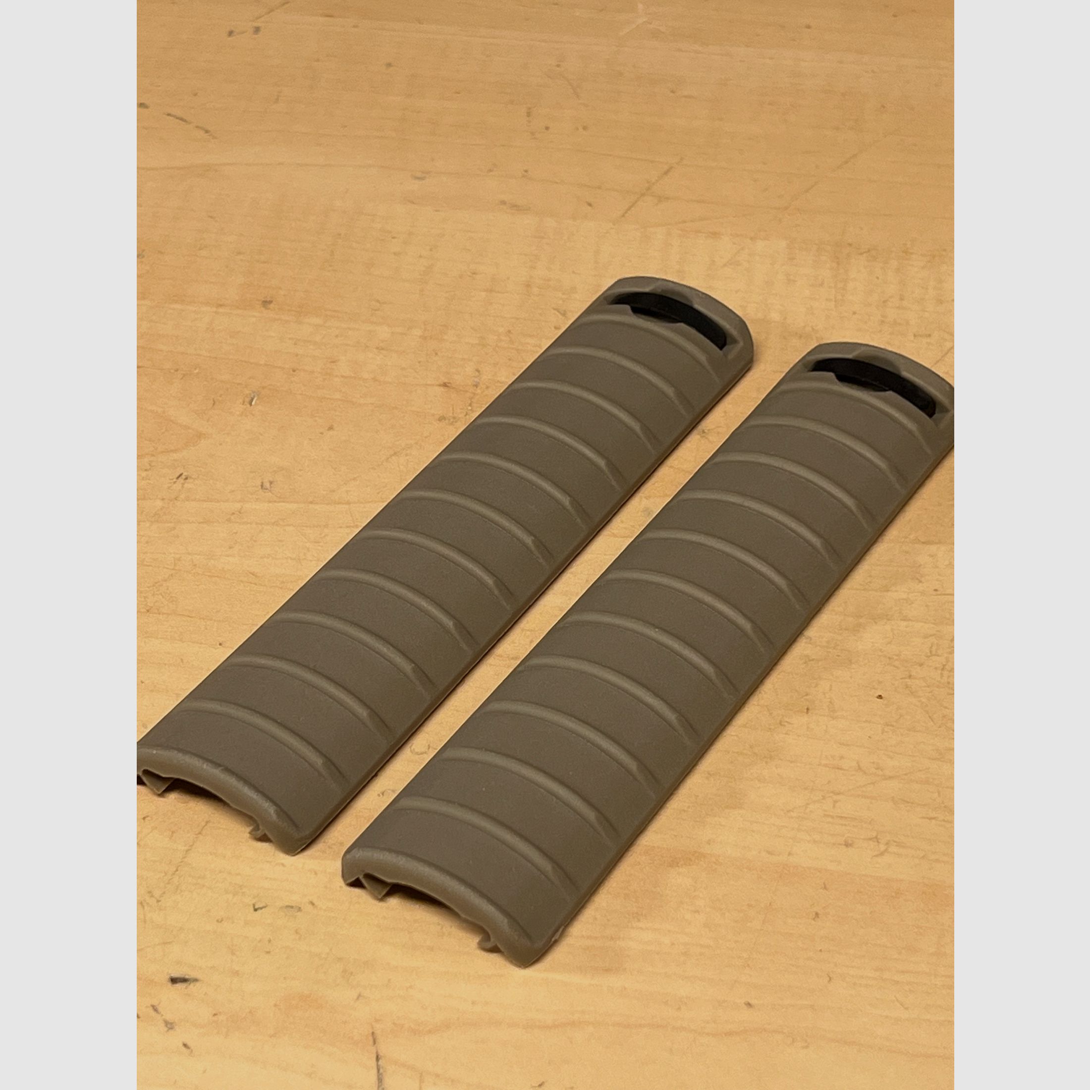 Picatinny Rail Cover 2-piece Set in Tan