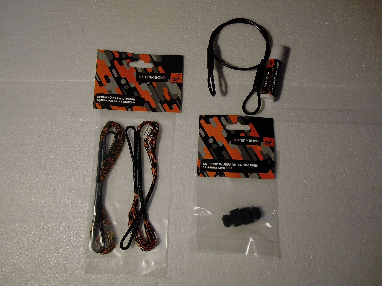 TOP DEAL! Steambow AR-6 Stinger II Tactical inkl. Schnellwechselwurfarm und extra viel Zubehör
