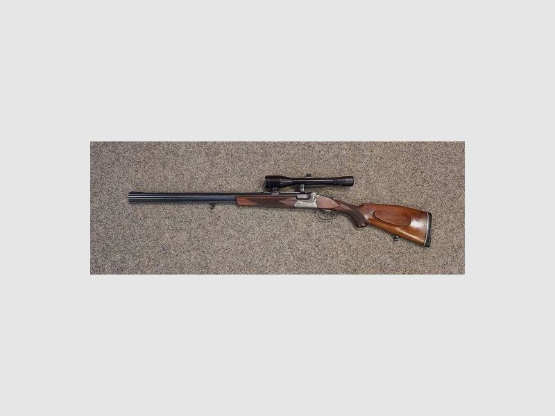 Double rifle shotgun Sauer & Sohn Cal. 7x65R 16/70