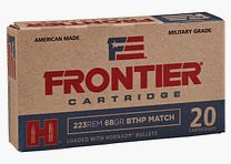 Hornady Frontier .223 Rem. 68GR BTHP Match 20 cartridges