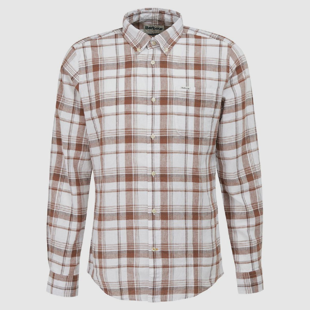 Barbour Hemd Ezra Tailored rust