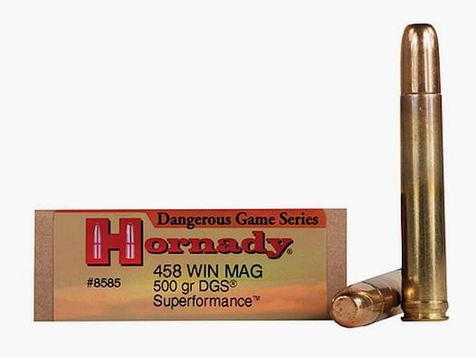 Hornady Superformance .458 Win. Mag. 500GR SST 20 cartridges