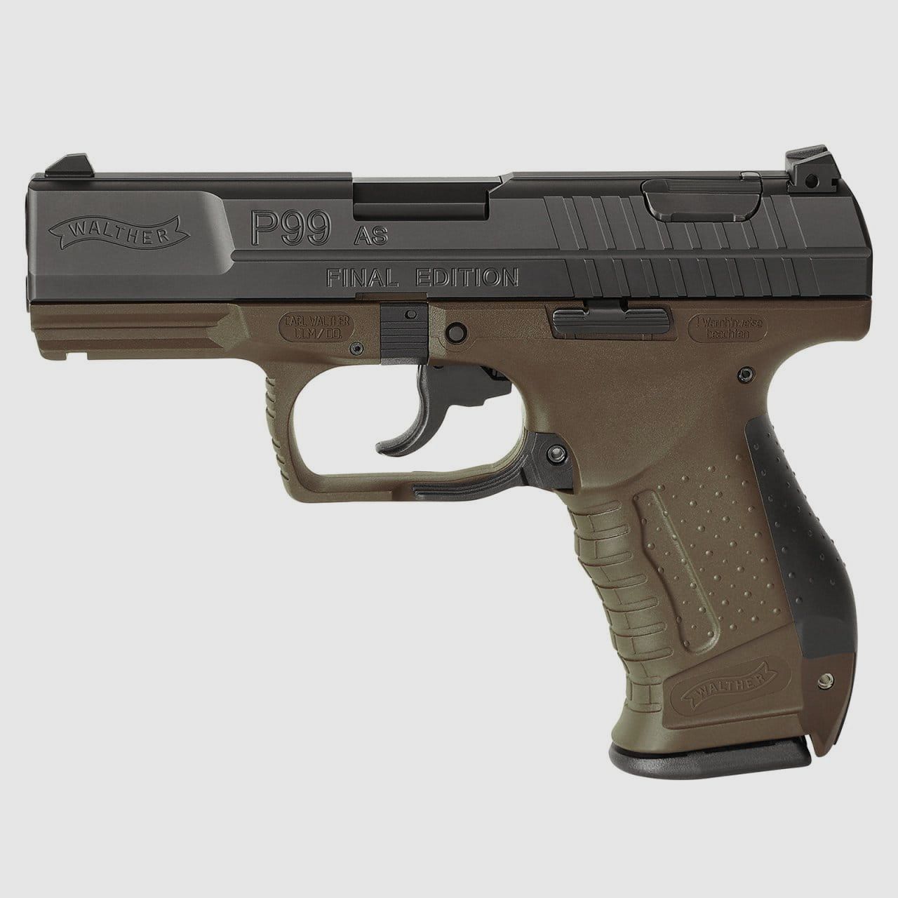 Walther P99 AS Final Edition Zelfladende Pistool Kal. 9 mm Luger