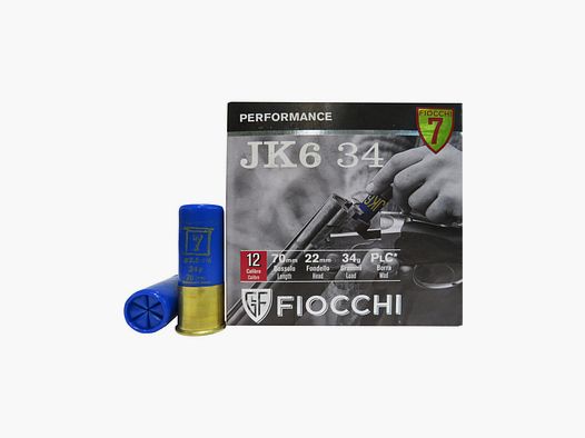 Cartucce Fiocchi JK6 cal. 12/70 34 g piombo 7