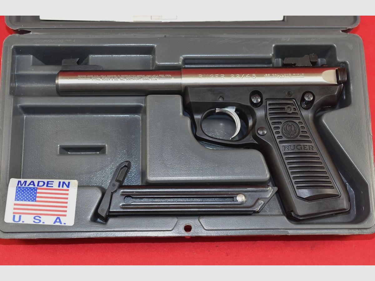 #8514 RUGER 22/45 TARGET PISTOLE, Kal. .22 LR, Bild 2 von 22