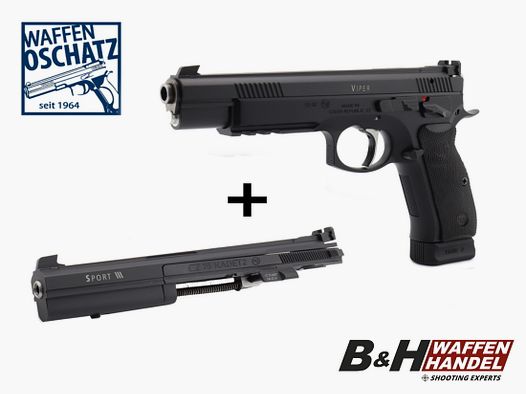  Waffen-Oschatz	 CZ Viper SA 9mm mit KK Wechselsystem Sport 3