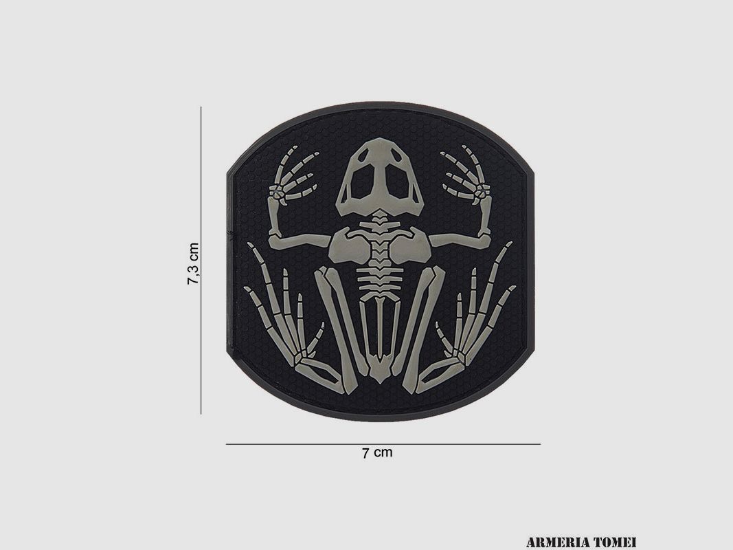PATCH – 3D PVC FROG SKELETON #14006