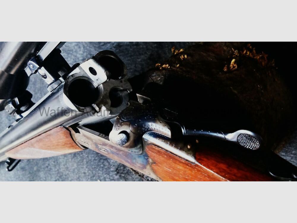 Merkel Drilling con Hensoldt 7*42Abs1