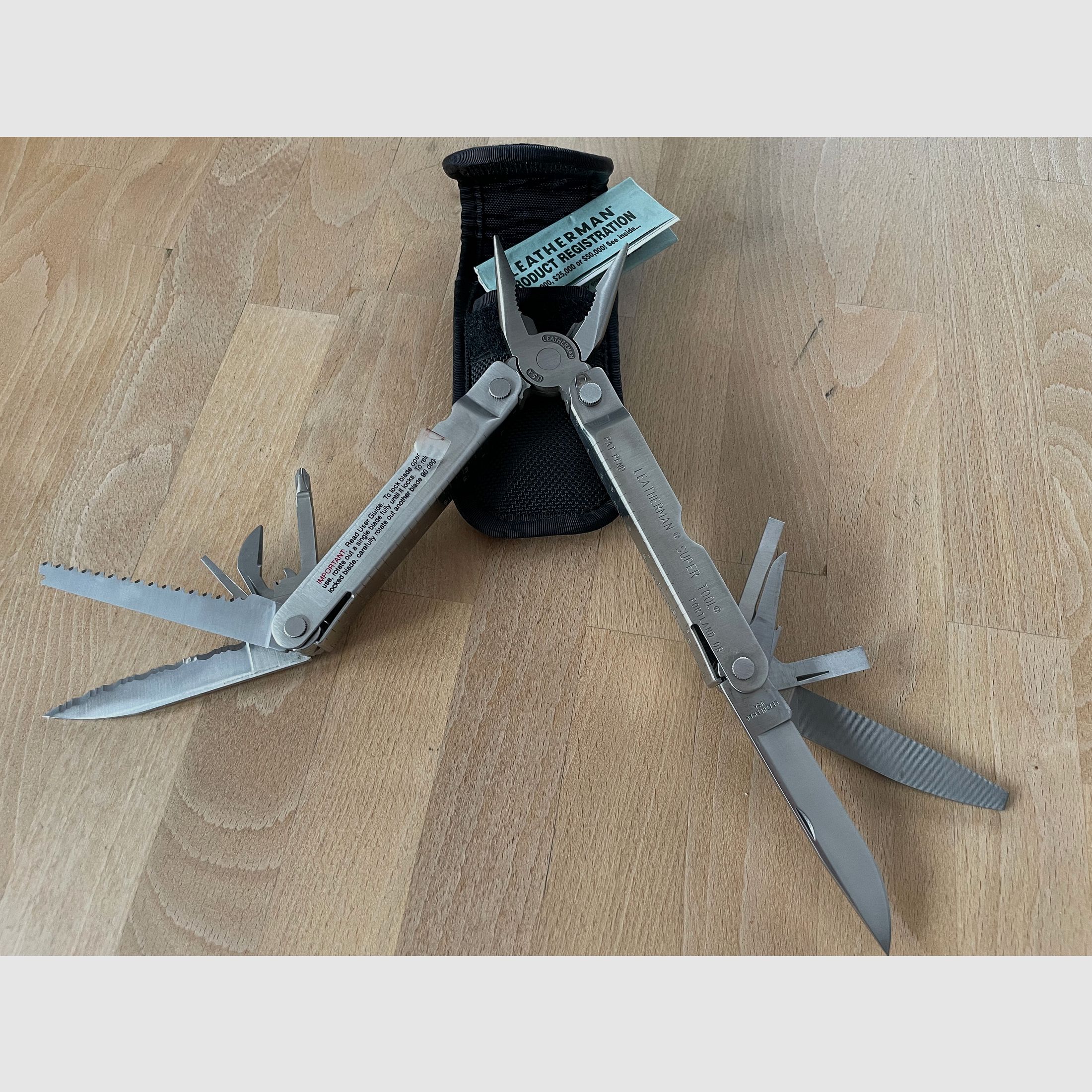 2x Leatherman 300-19 Supertool