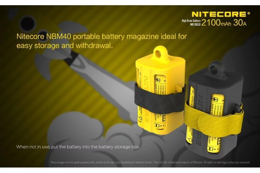 Nitecore IMR 18650-Akku 2100 mAh (LAT/NITECORE IMR18650 2100), Bild 20 von 20