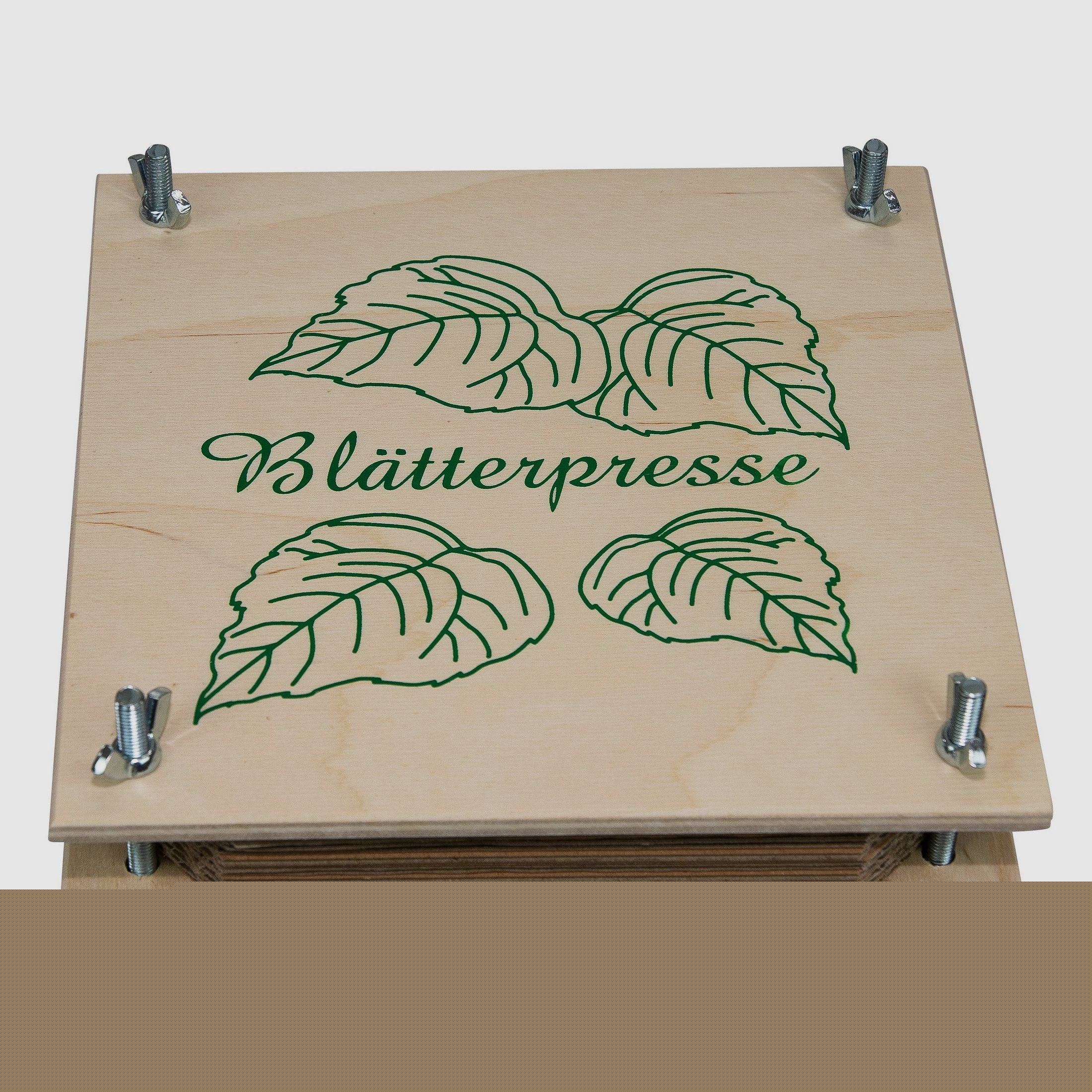 Blätterpresse