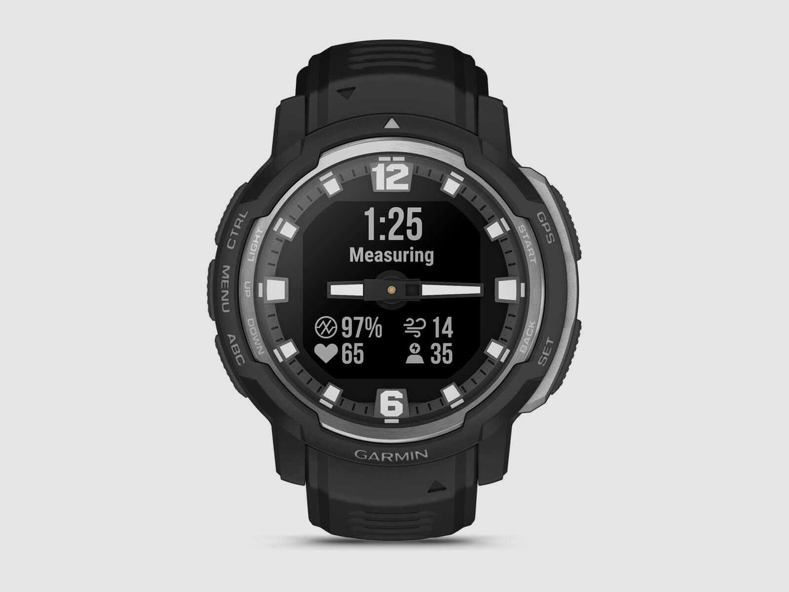 Garmin Instinct Crossover negro grafito, imagen 8 de 8