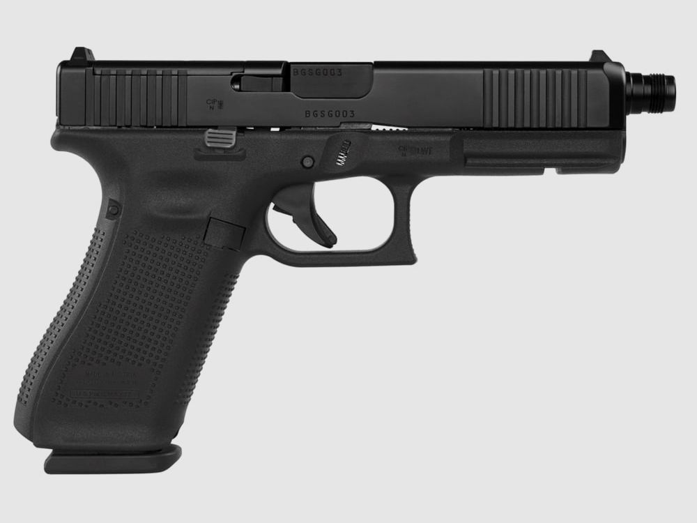 Glock 17 Gen5 MOS / FS mit Gewindelauf M13.5×1 LH – 9x19mm, Bild 2 von 3