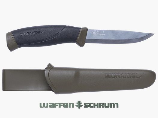 MORA Outdoormesser Companion   Military Grün