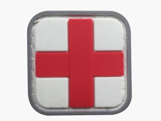 ASMC ASMC 3D Patch Cross Medic - Weiß