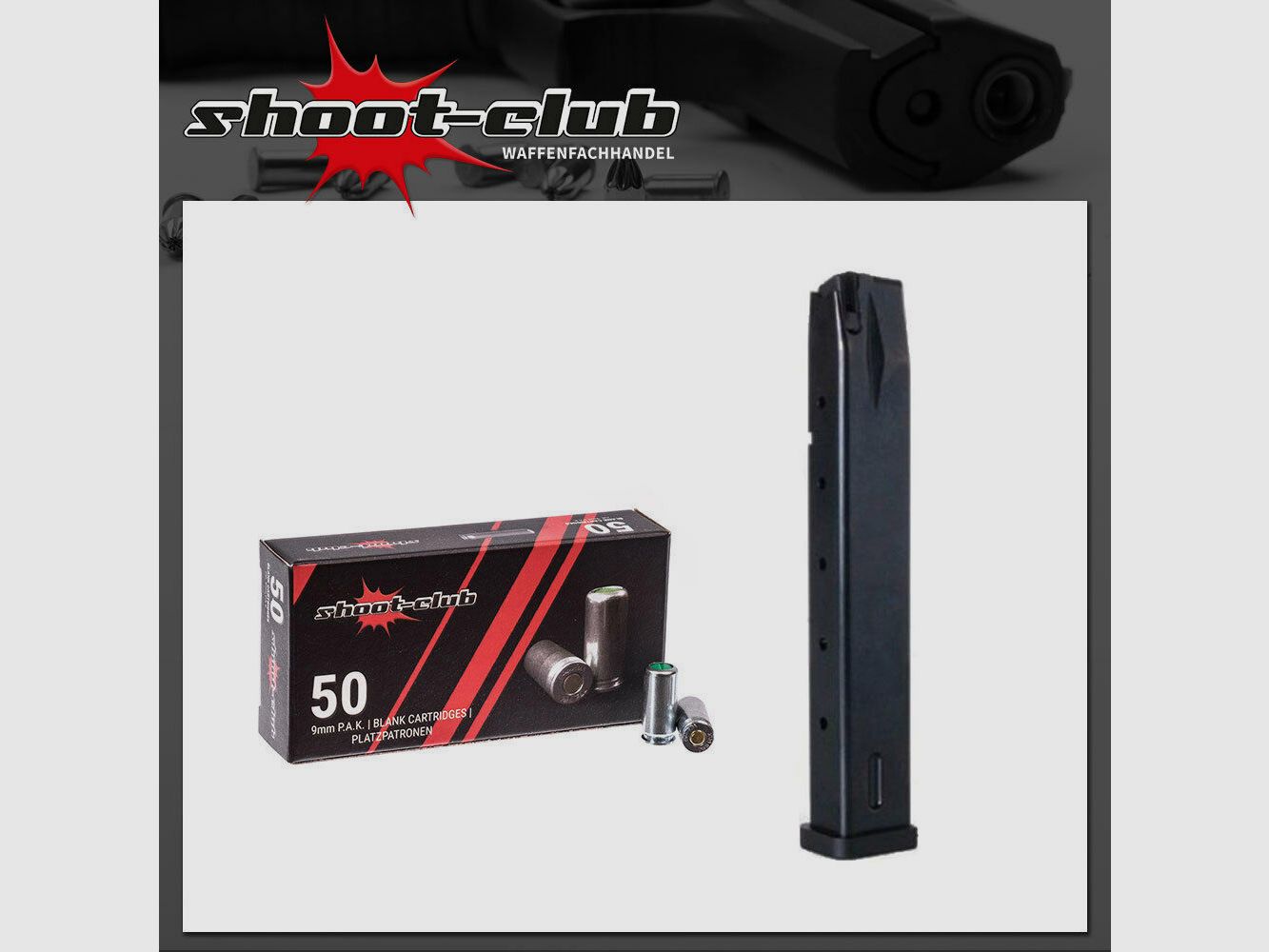 Zoraki Magazine Zoraki 914 & 925 P.A.K + 50 blank cartridges