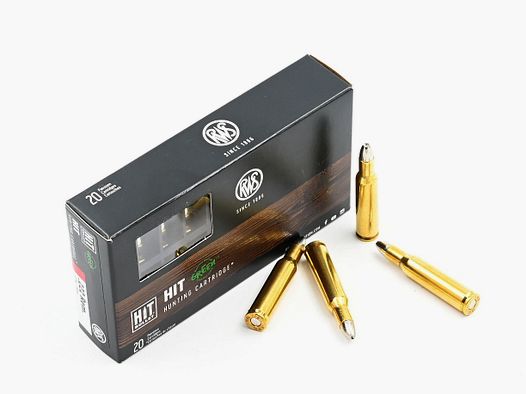 RWS HIT Green, .222 Rem., 2.6g/40gr, 20 st.