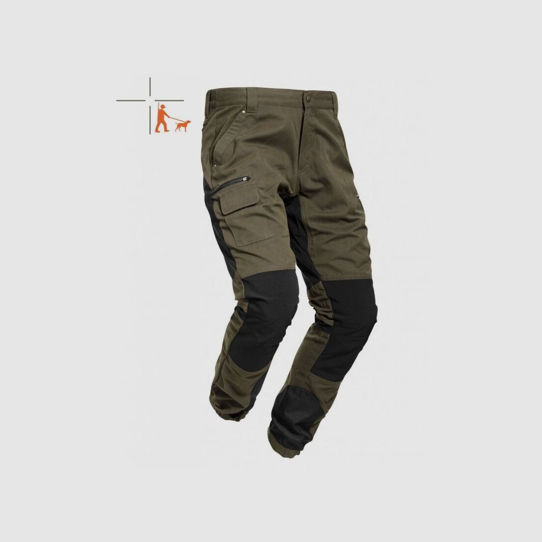 Chevalier Herren Hose Arizona Pro Tobacco/ Schwarz