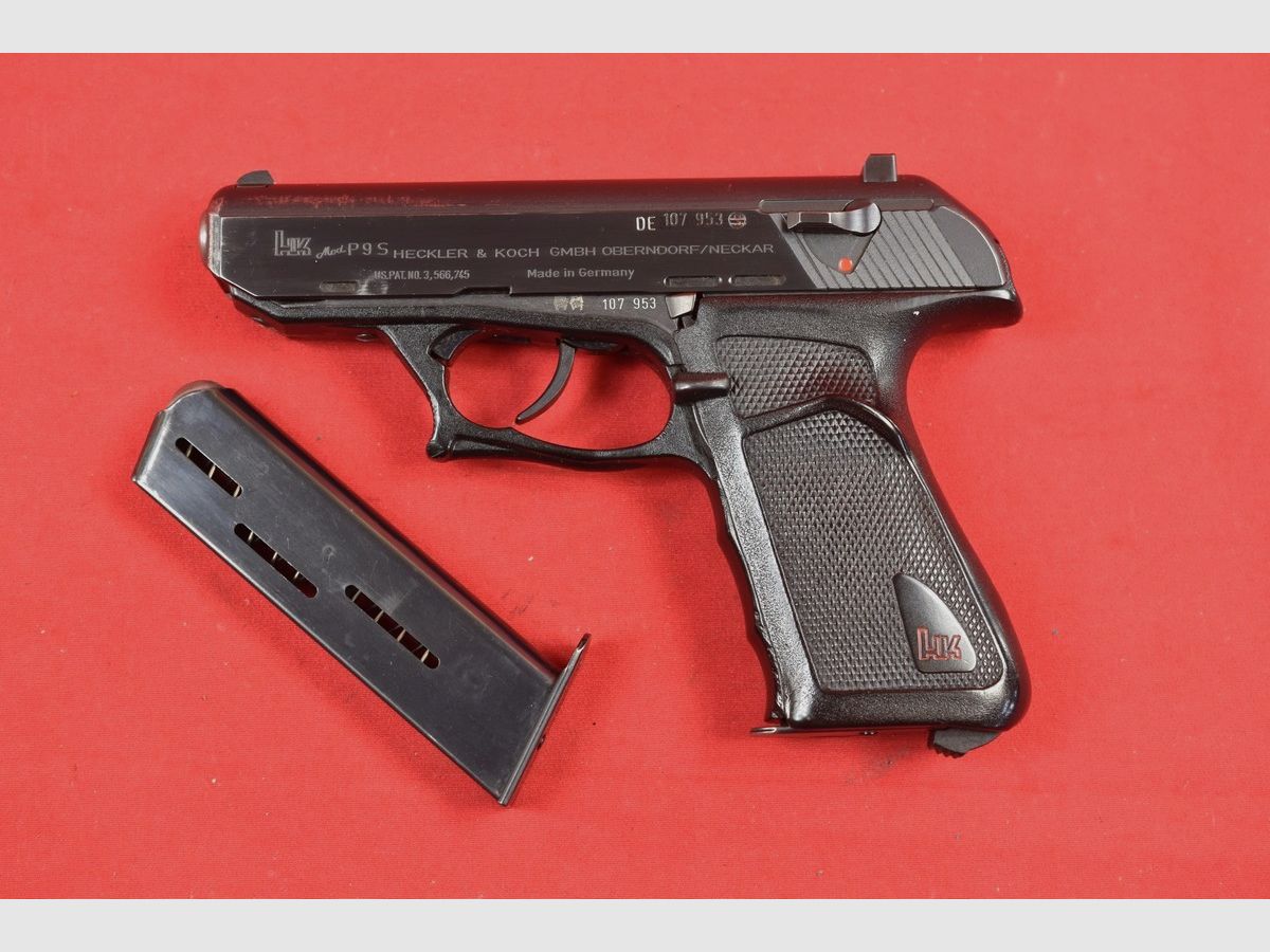#8356 pistolet HECKLER KOCH P9S, police, cal. 9x19, image 1 sur 16