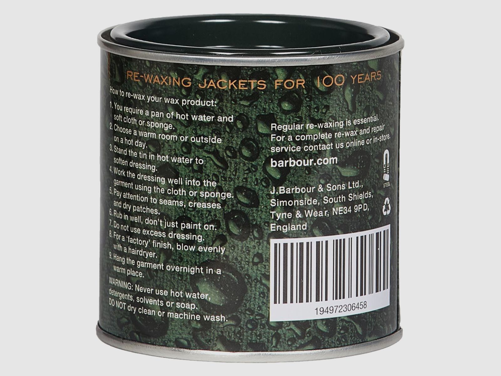 BARBOUR Wosk Thornproof Dressing 200ml