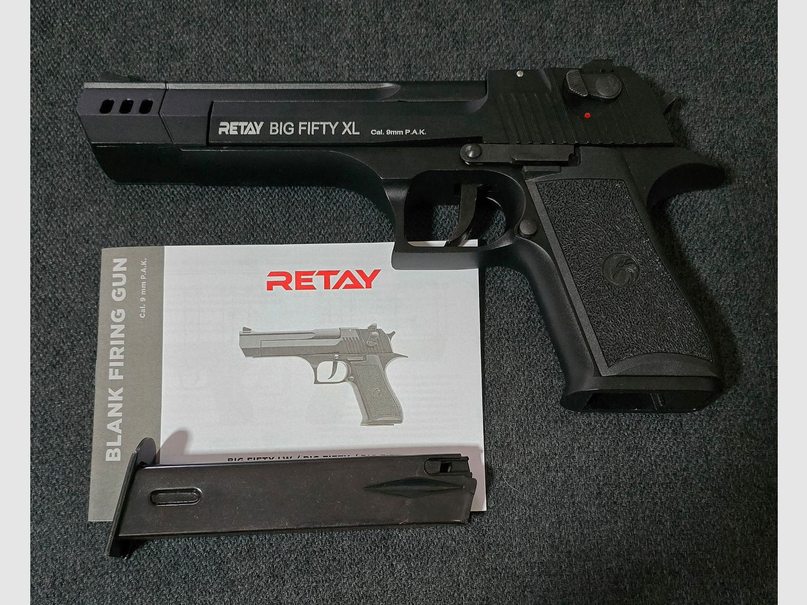 Retay Big Fifty XL 9mm PAK Schreckschuss (Desert Eagle)